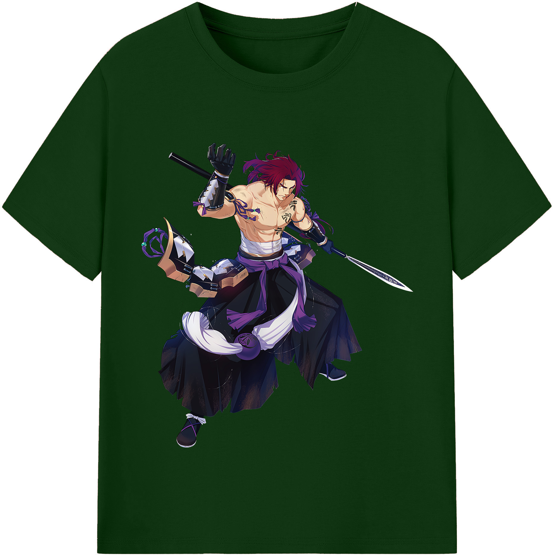 （画像用） 刀剣乱舞 Touken Ranbu 綿100％半袖Tシャツ（フロントプリント）